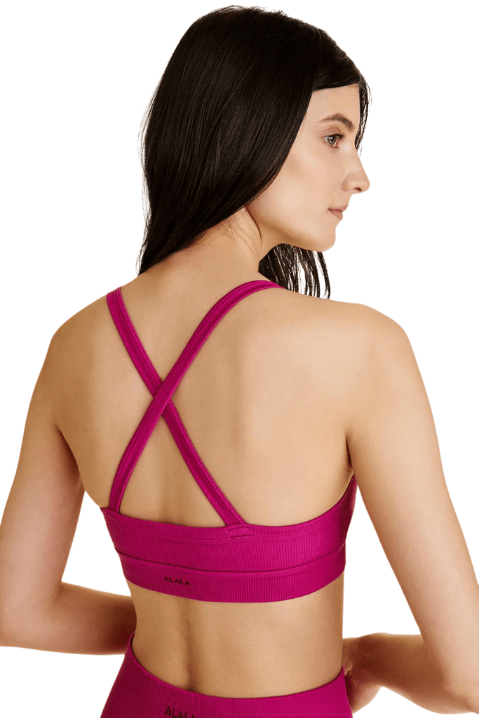 Alala Barre Cami Bra Raspberry