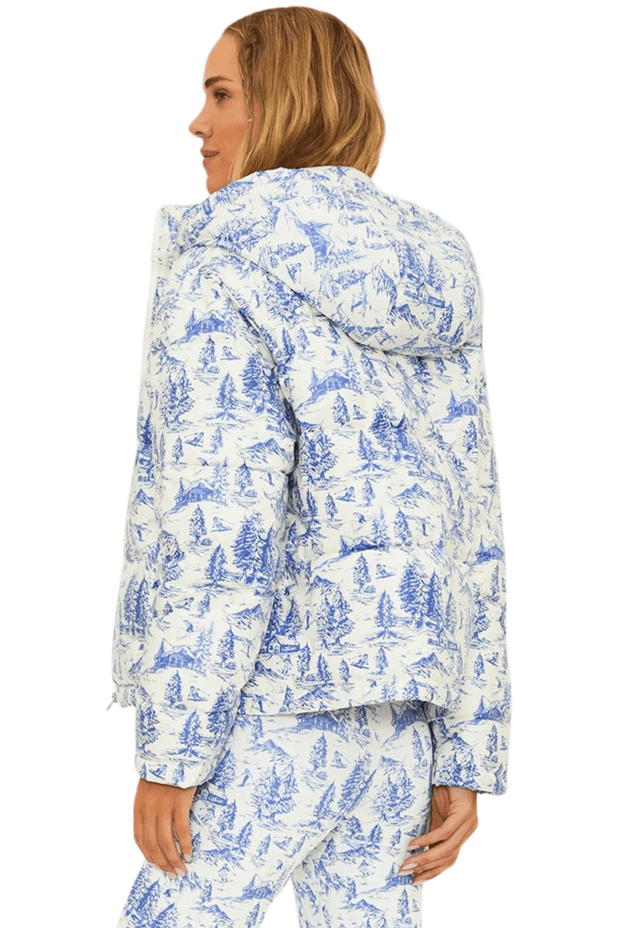 Beach Riot Puffer Coat Alps Toile