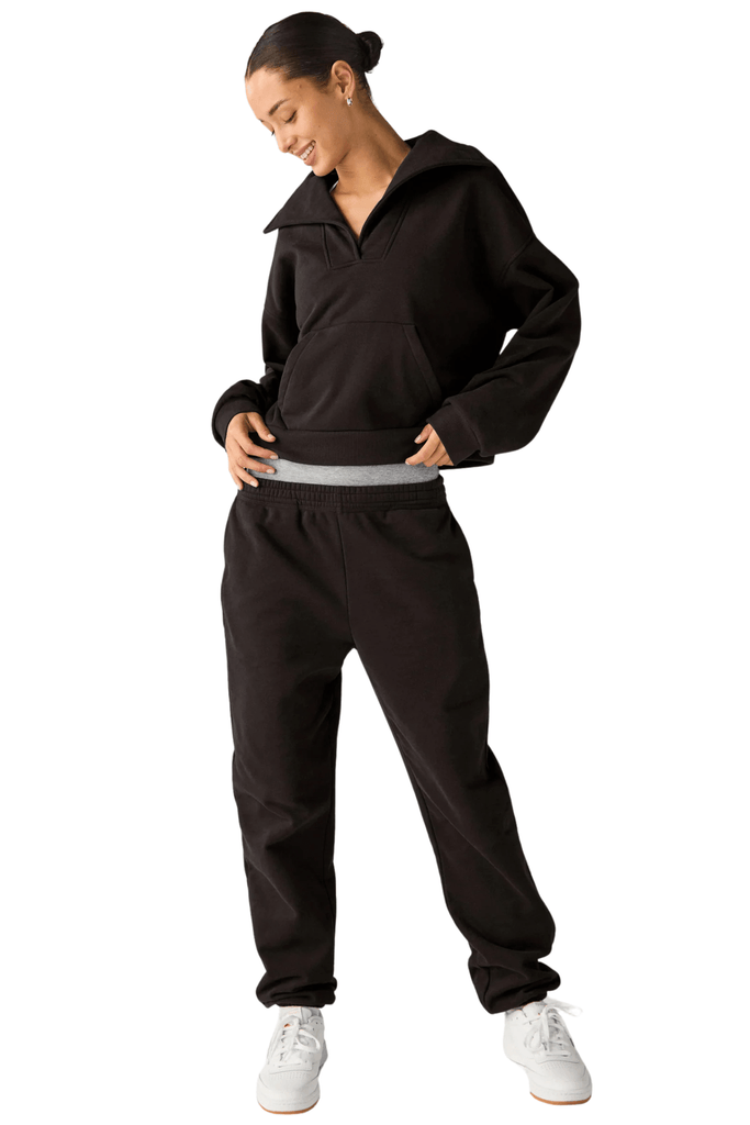 Beyond Yoga On the Go Jogger Black