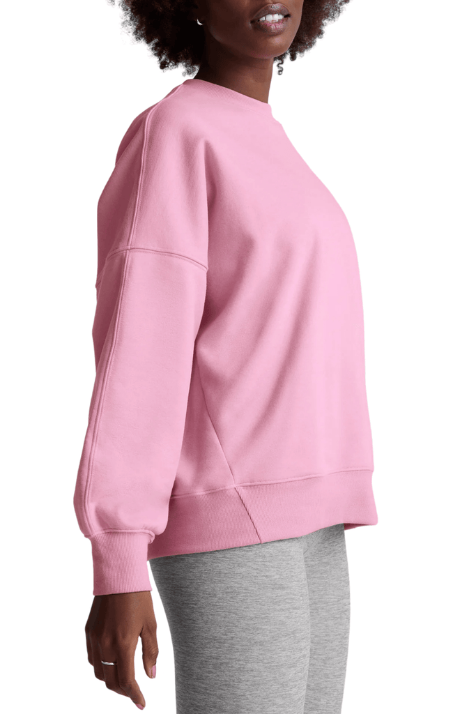 Beyond Yoga Luxefleece Oversized Sweatshirt Pink Haze