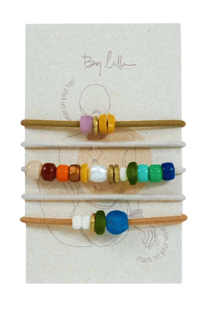 By Lilla Daybreak 5-Pack Bracelet/Hairties Multicolor