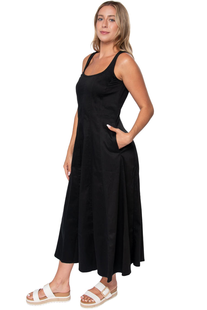 Gretchen Scott The Fonteyn Dress Long Black