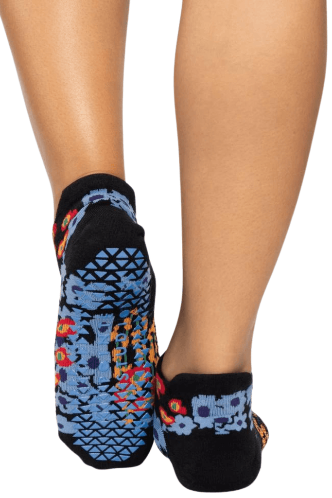 Pointe Studio Garden Full Foot Grip Sock Night