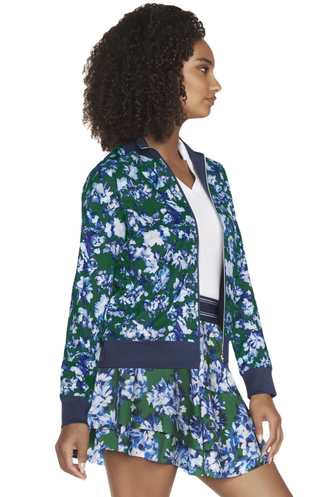 Skechers Fairway Floral Reversible Jacket Green / Multi