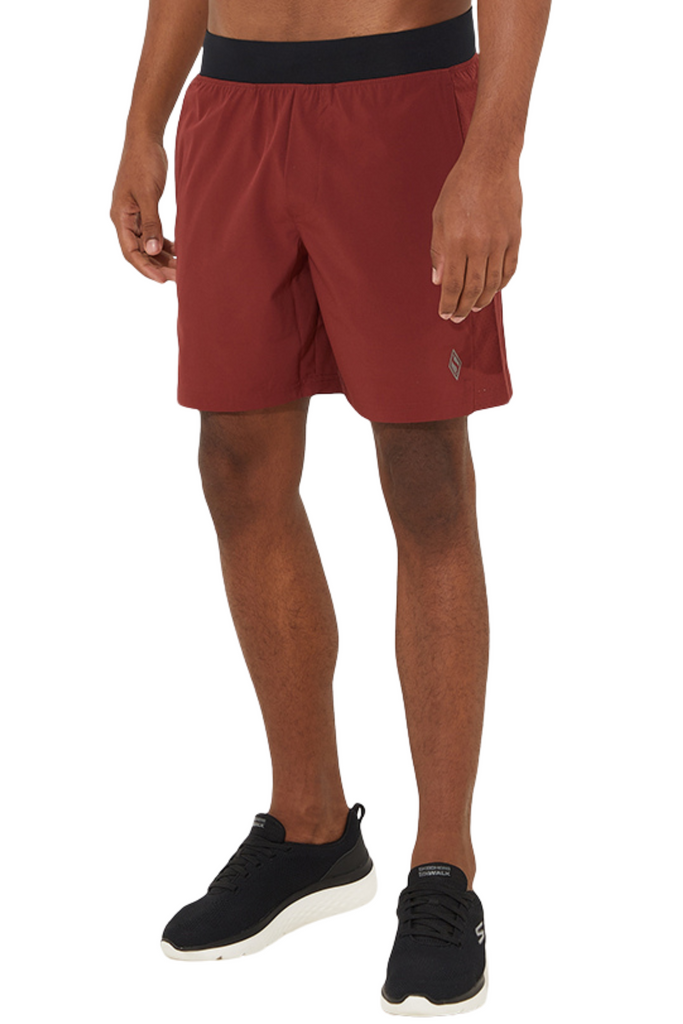 Skechers Movement 7 Inch Short Dark Red