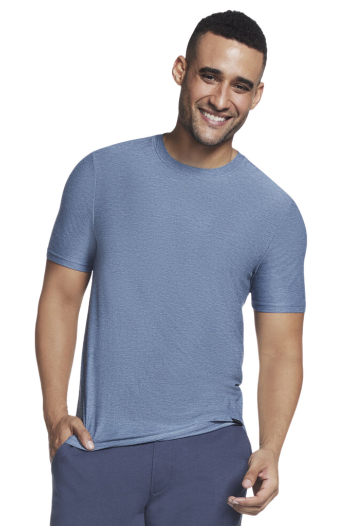 Skechers GoDri All Day Tee Blue Gray