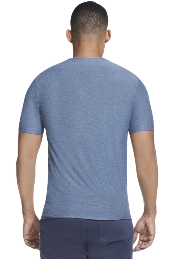 Skechers GoDri All Day Tee Blue Gray