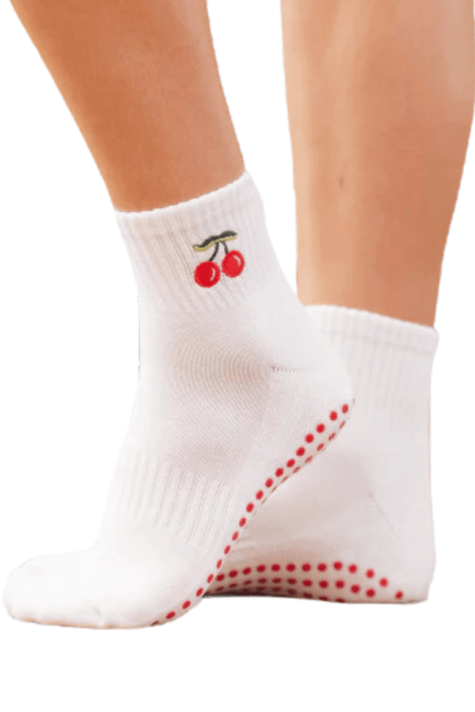 Souls Very Cherry Grip Socks