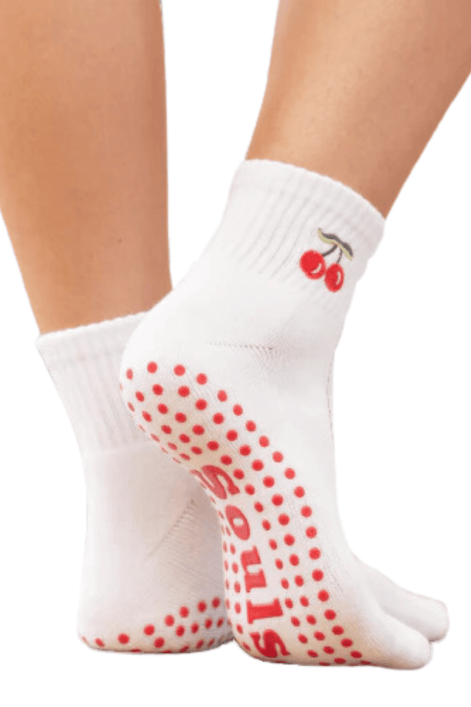 Souls Very Cherry Grip Socks