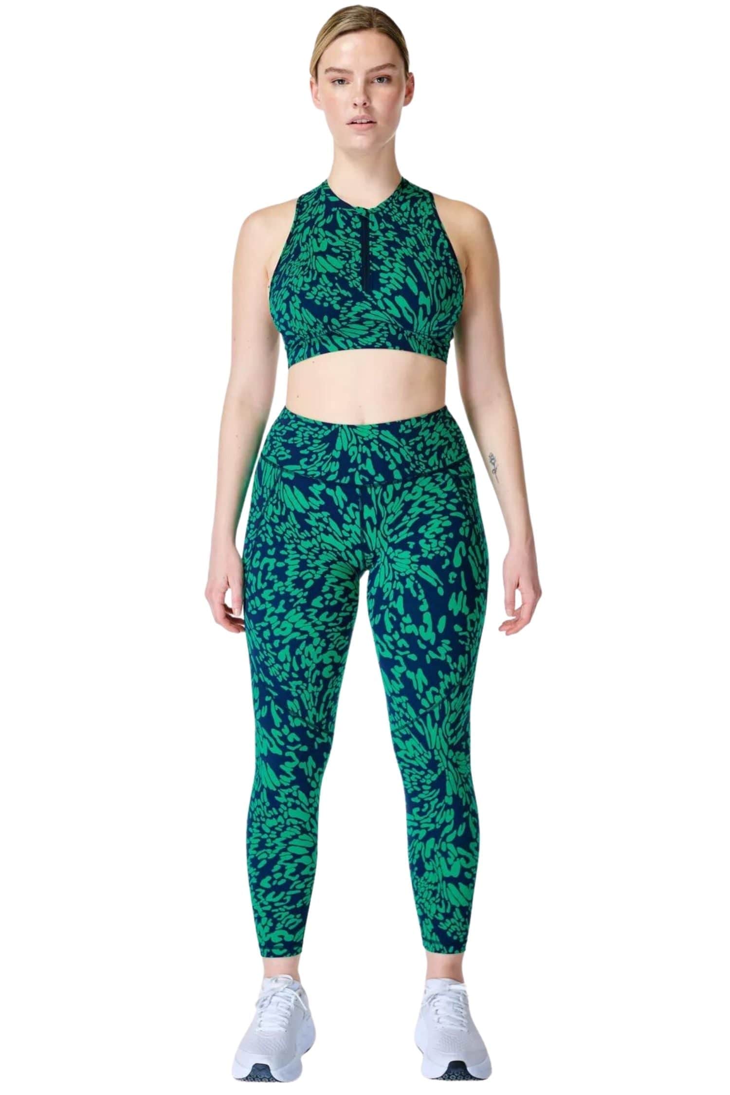 Sweaty Betty, Pants & Jumpsuits, Sweaty Betty 78 Power Legging Emerald  Green