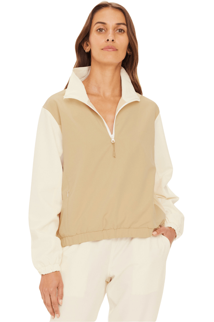 The Upside Mansi Dawson Run Jacket Creme