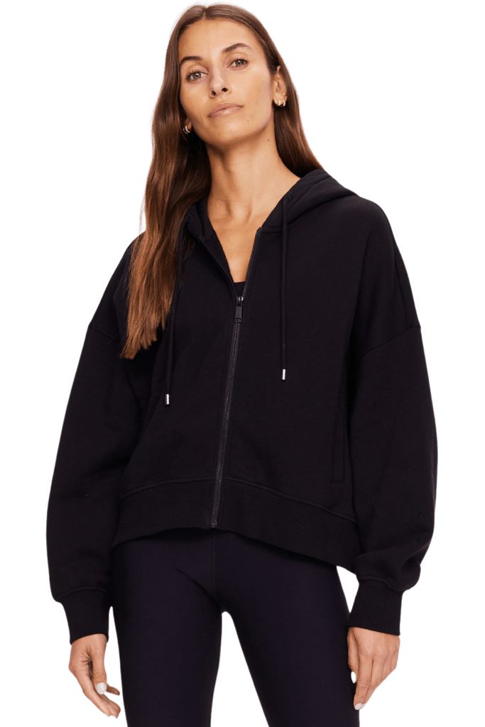 The Upside Jude Crop Hoodie Black