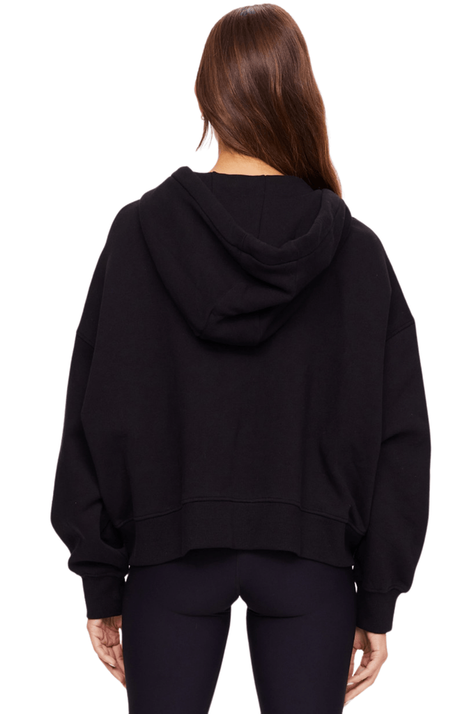 The Upside Jude Crop Hoodie Black