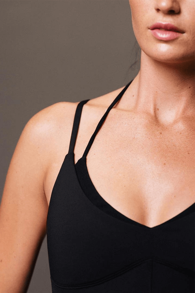 Thrive Société Ivy Bra Top Black