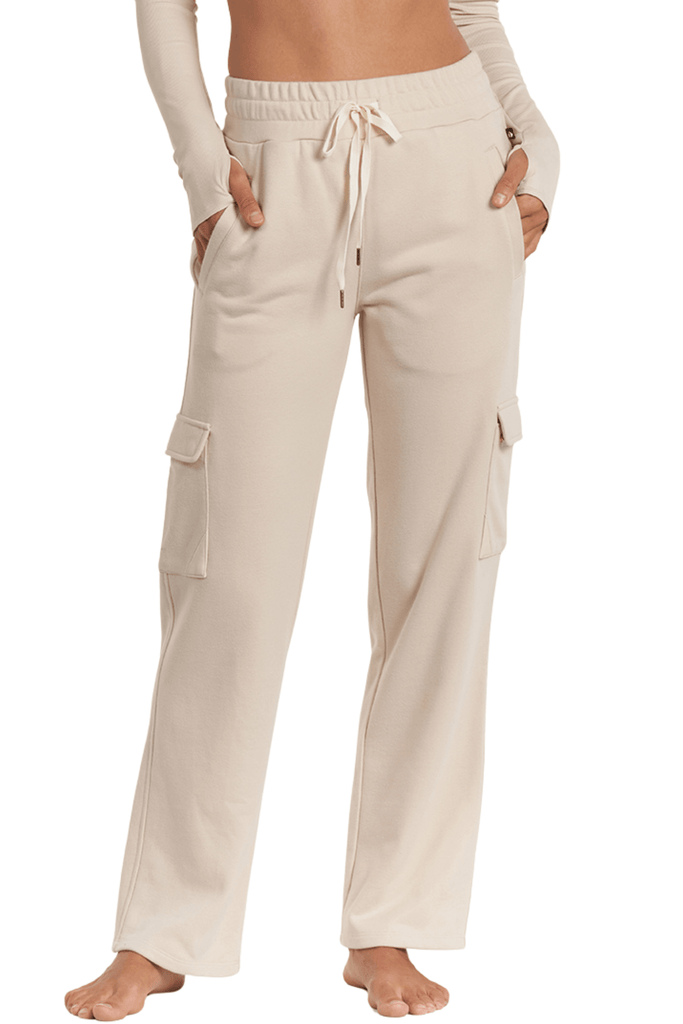 Thrive Société Cloud Cargo Pant Chalk