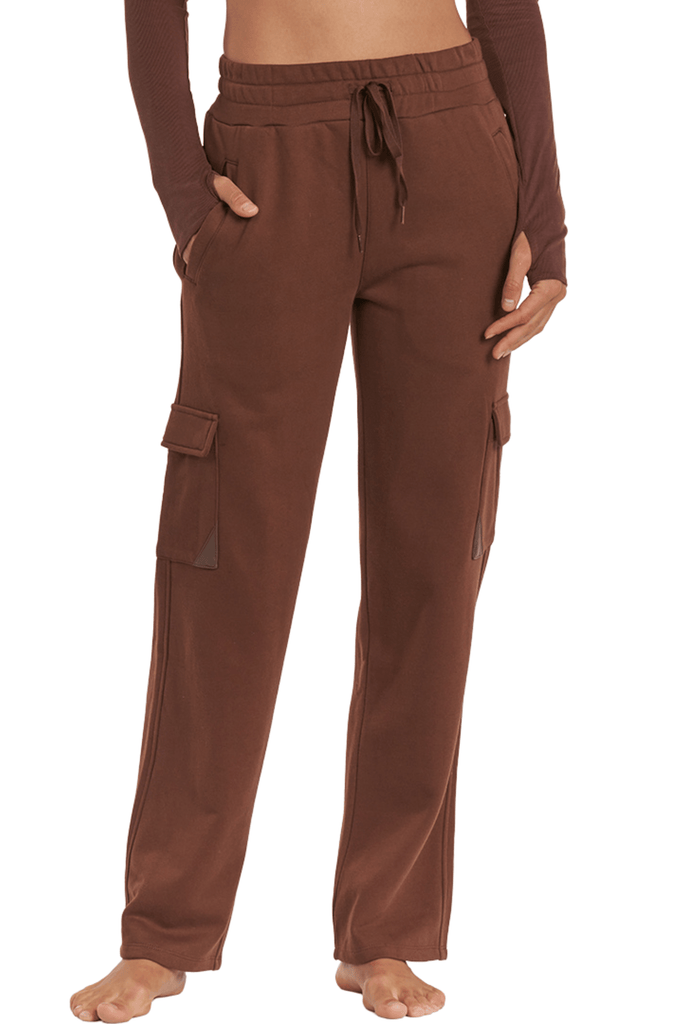 Thrive Société Cloud Cargo Pant Coffee