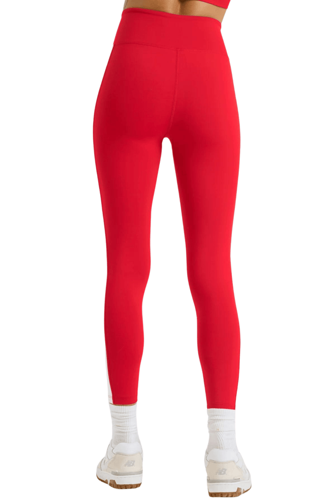 Year of Ours Sport 7/8S Track Legging Red/White