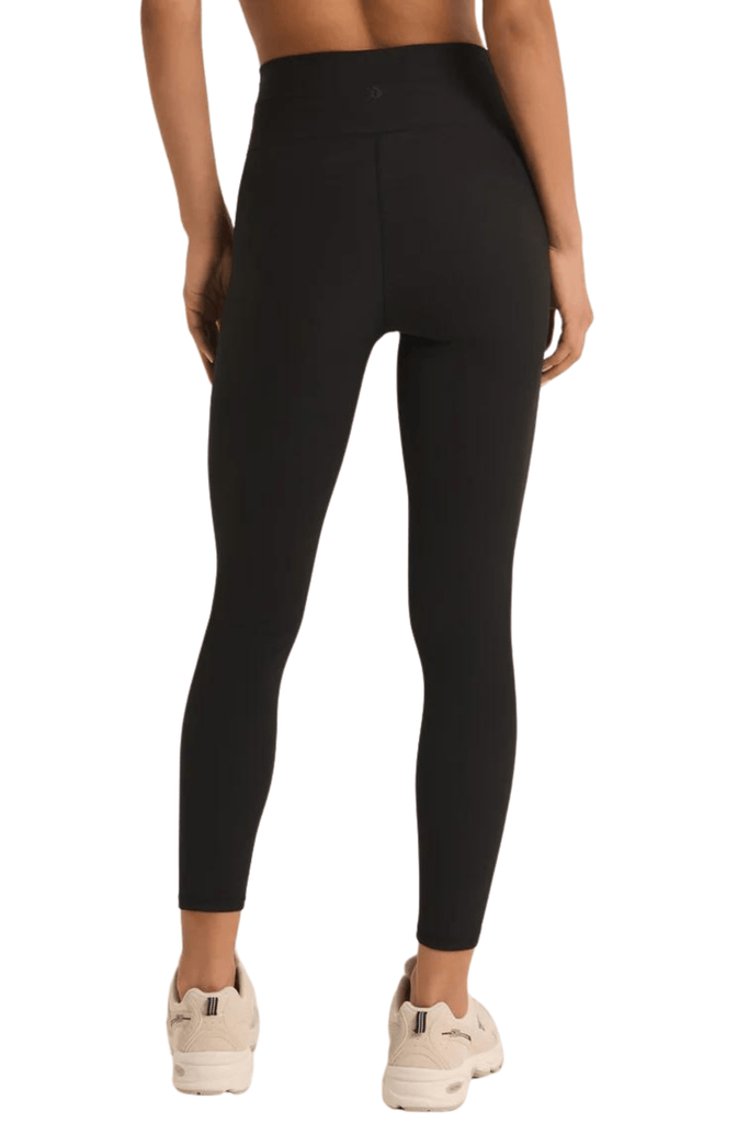 Z Supply Circuit Cross Over 7/8 Legging Black