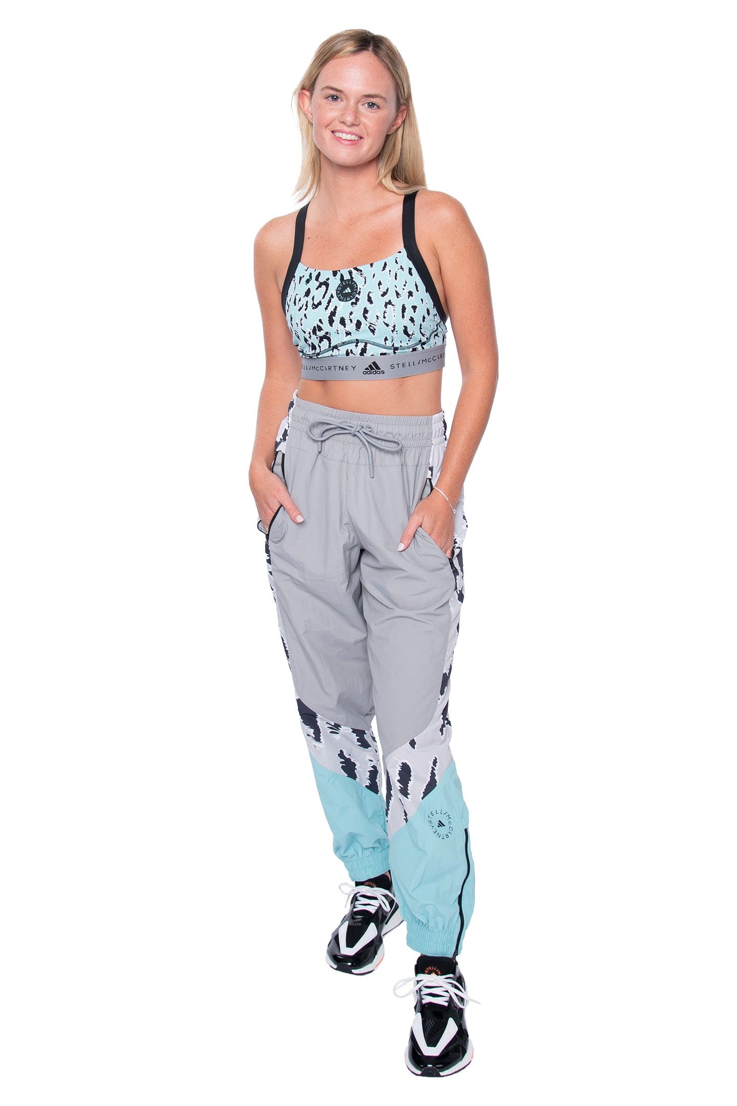 Adidas By Stella Mccartney Sports Bra Girl Boob Tube Tank Top Crop