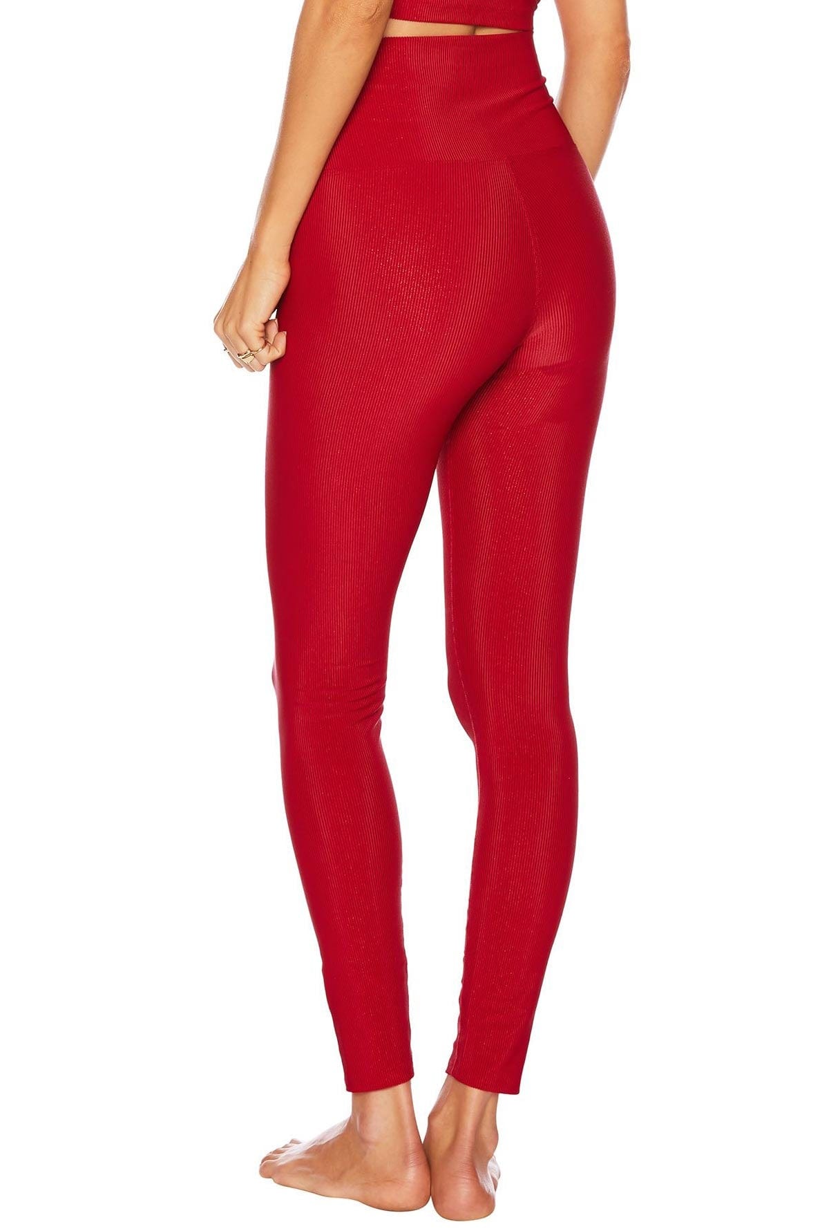 Beach Riot Shine Legging Red Shine BR3430RE19 - Free Shipping at
